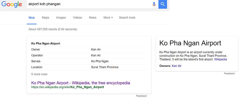 flughafen-koh-phangan-google-suche