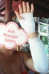 Koh Phangan-tattoo