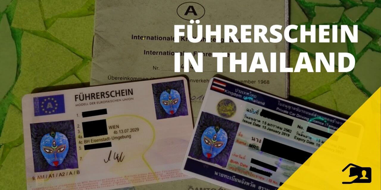 Driver's license in Thailand
