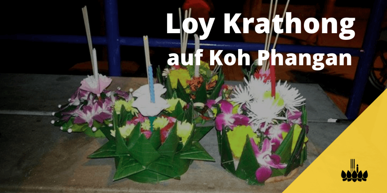 Loy Krathong Festival in Koh Phangan