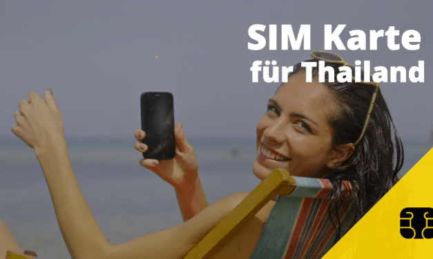 SIM-Karten und Internet im Thailand Urlaub