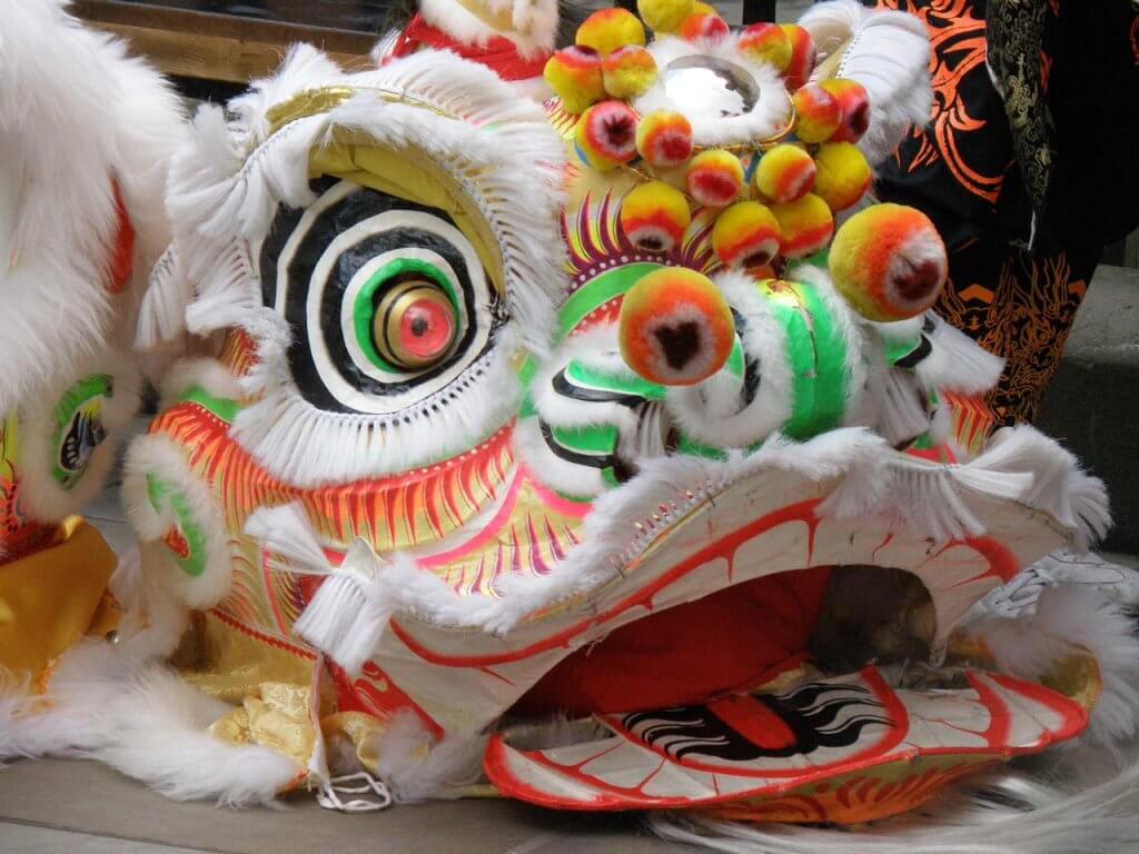 chinese new year dragon