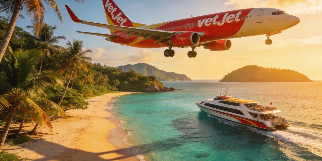 Vietjet startet Fly2Ferry: Mit einem Ticket von Bangkok nach Koh Phangan