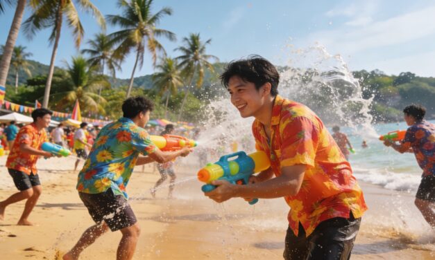 Songkran &ndash; Thail&auml;ndisches Neujahr auf Koh Phangan!
