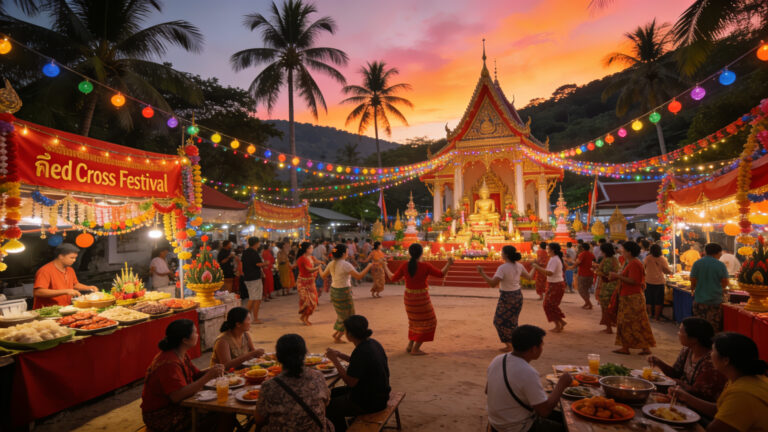 Rotes Kreuz-Festival Koh Phangan