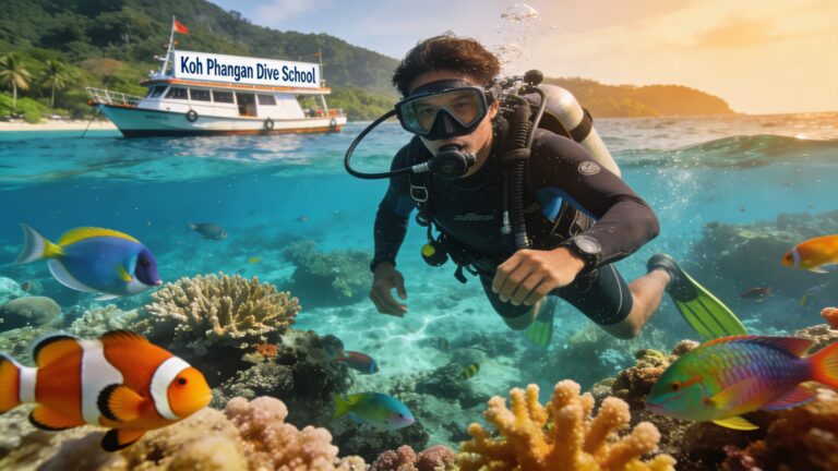 Tauchen Koh Phangan: Chaloklam Diving School