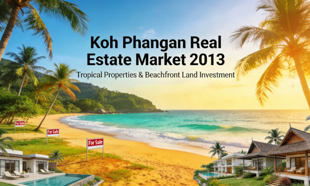 Koh Phangan Immobilien-Markt 2013