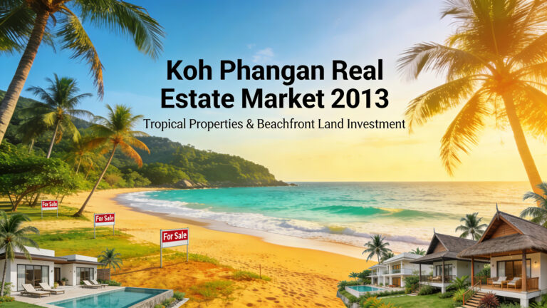 Koh Phangan Immobilien-Markt 2013