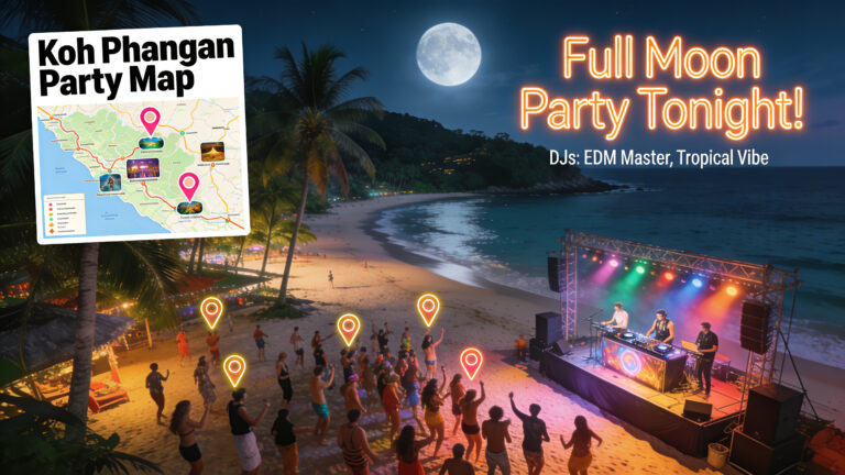 Partyszene Koh Phangan &ndash; Alle Parties auf Koh Phangan