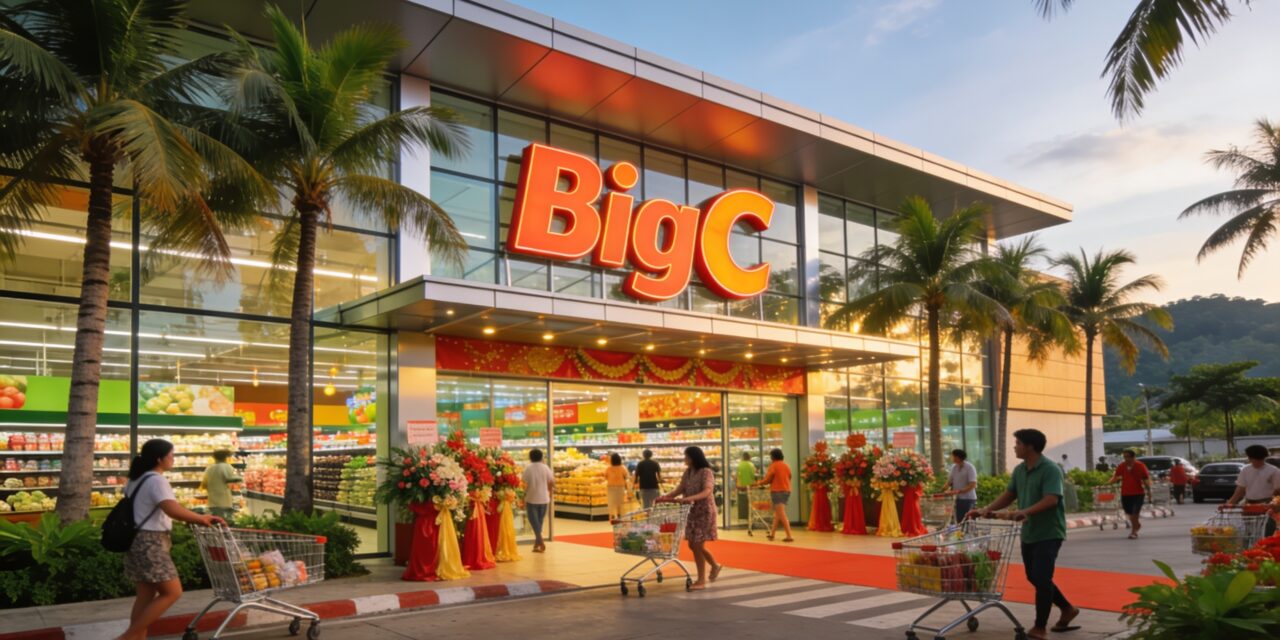 BigC Market er&ouml;ffnet auf Koh Phangan!
