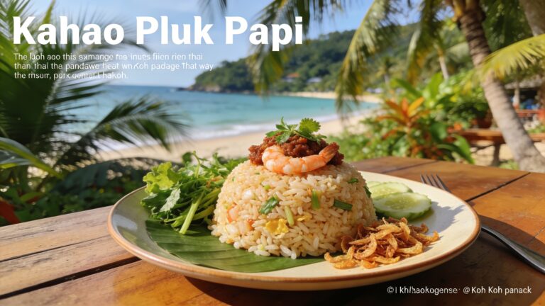 Khao Kluk Kapi &ndash; Rezept f&uuml;r Fried Rice mit Shrimp Paste